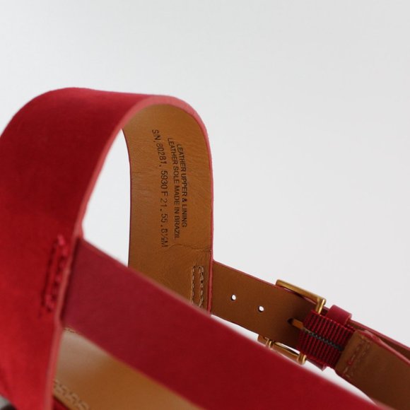 NEW Tory Burch Mini Benton Wedged Sandals–Workwear to Weekend /Wedding or Brunch - Picture 13 of 15